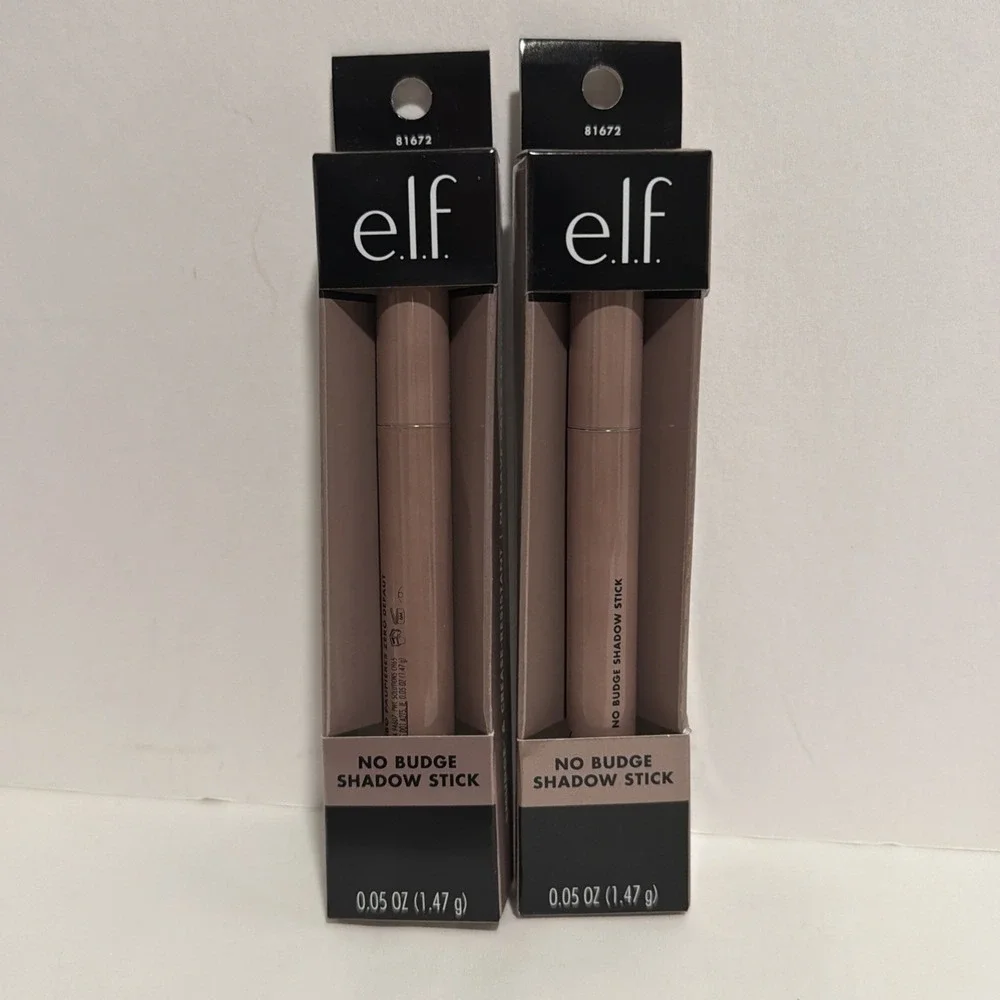 ELF  No Budge Shadow Stick‎ Smudge-Proof Eyeshadow 81672 Magnetic Pull Lot of 2
